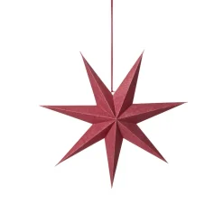 Adventsstjärna Bom 60cm Röd