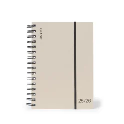 Agenda A5 2025/2026 Beige