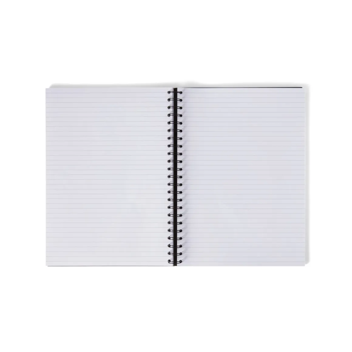Anteckningsbok A4 Linjerat Svart
