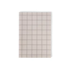 Anteckningsbok A5 Rut Beige Linjerad