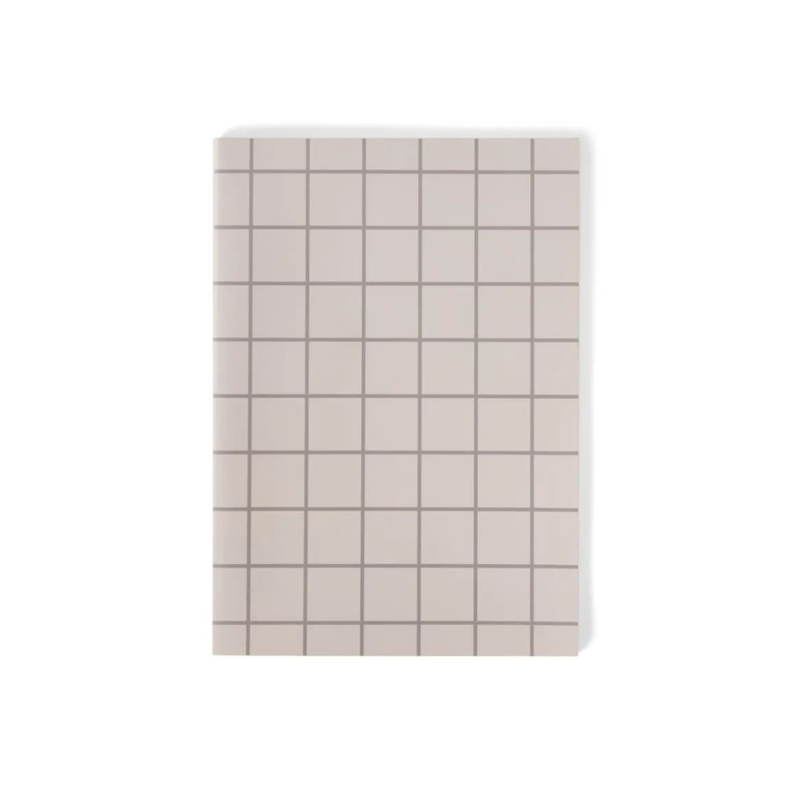 Anteckningsbok A5 Rut Beige Linjerad