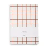 Anteckningsbok A4 Rut Orange Linjerad