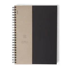 Anteckningsbok A4 Rutat Grafit