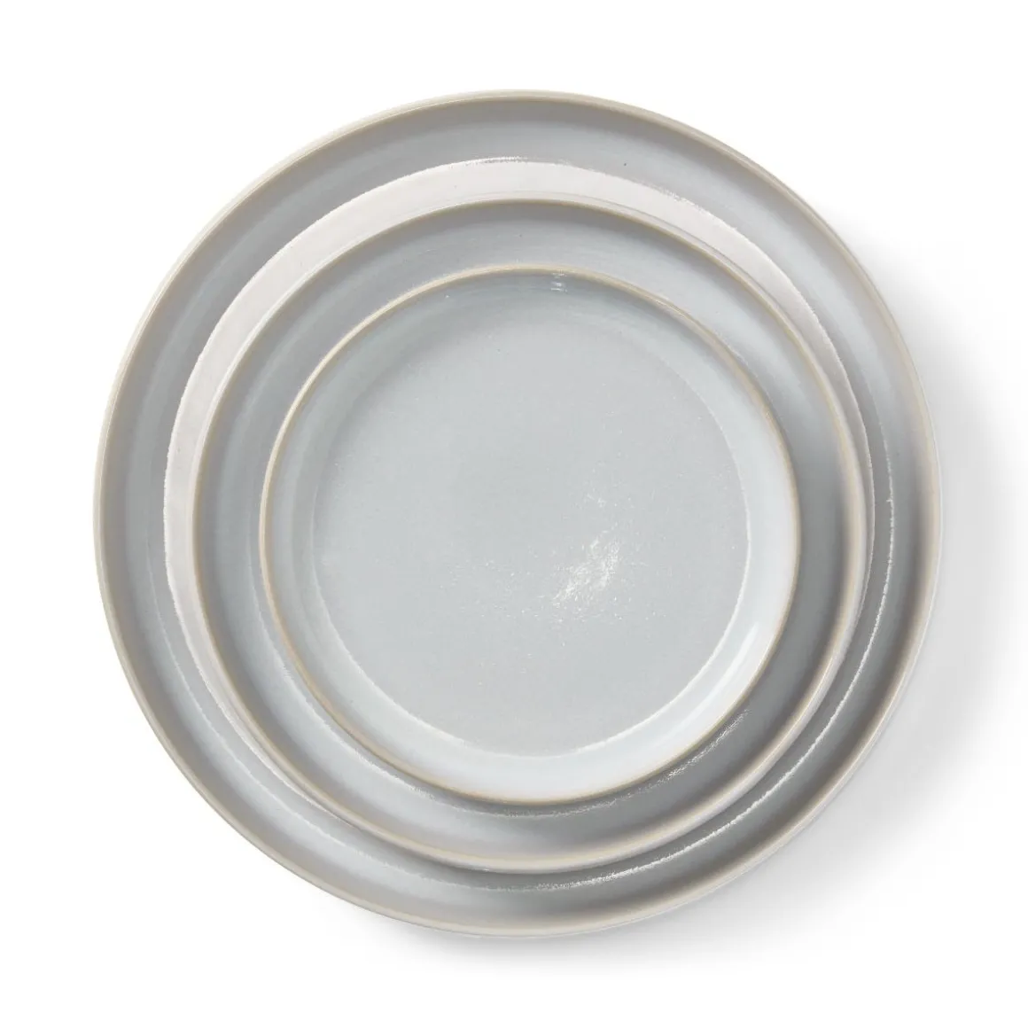 Assiett Bruno Stengods 17cm Vit