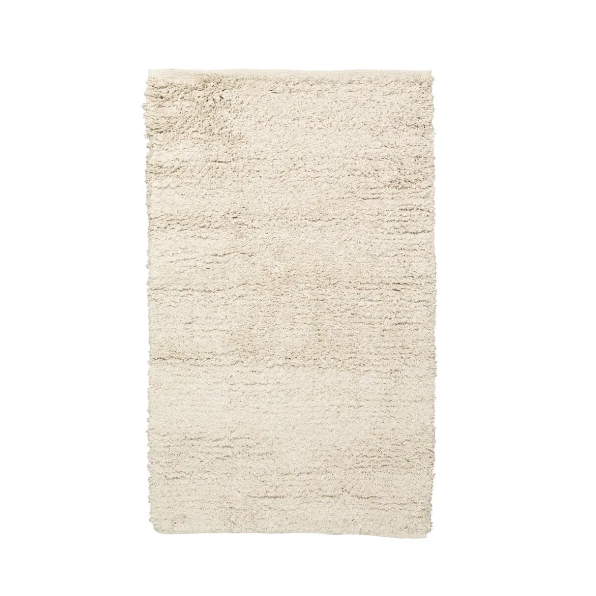 Badrumsmatta Återvunnen Bomull 50x80cm Natur