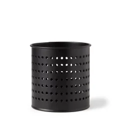 Bestickkorg 12,5x13cm Metall Svart