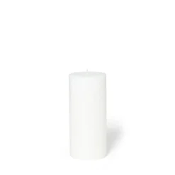 Blockljus Stearin 15x6,8cm Vit