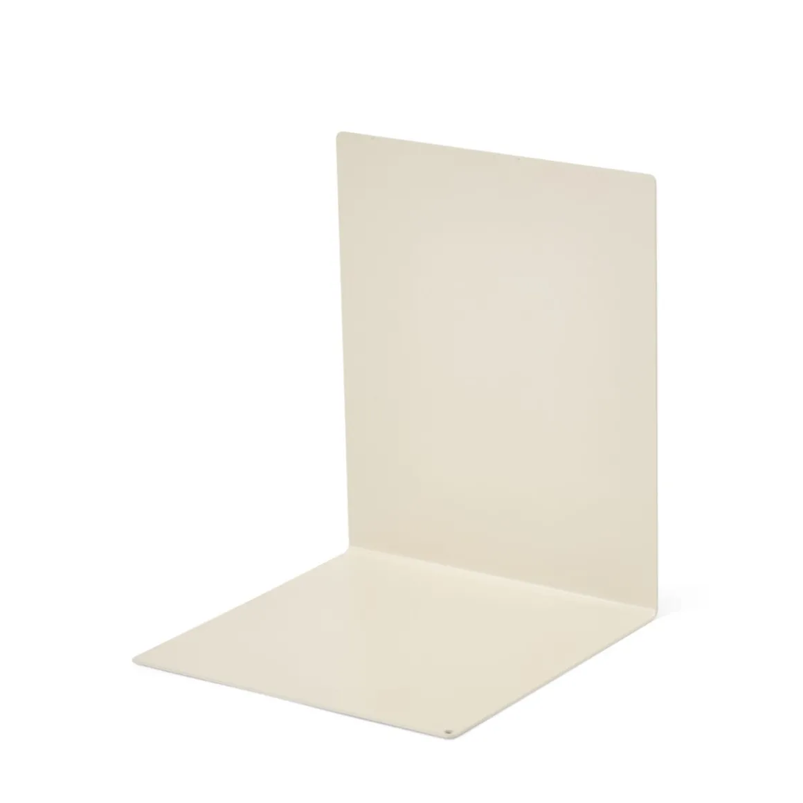 Bokstöd Metall 14x14cm Beige