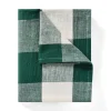 Bordsduk Check 240x140cm Linnemix Grön