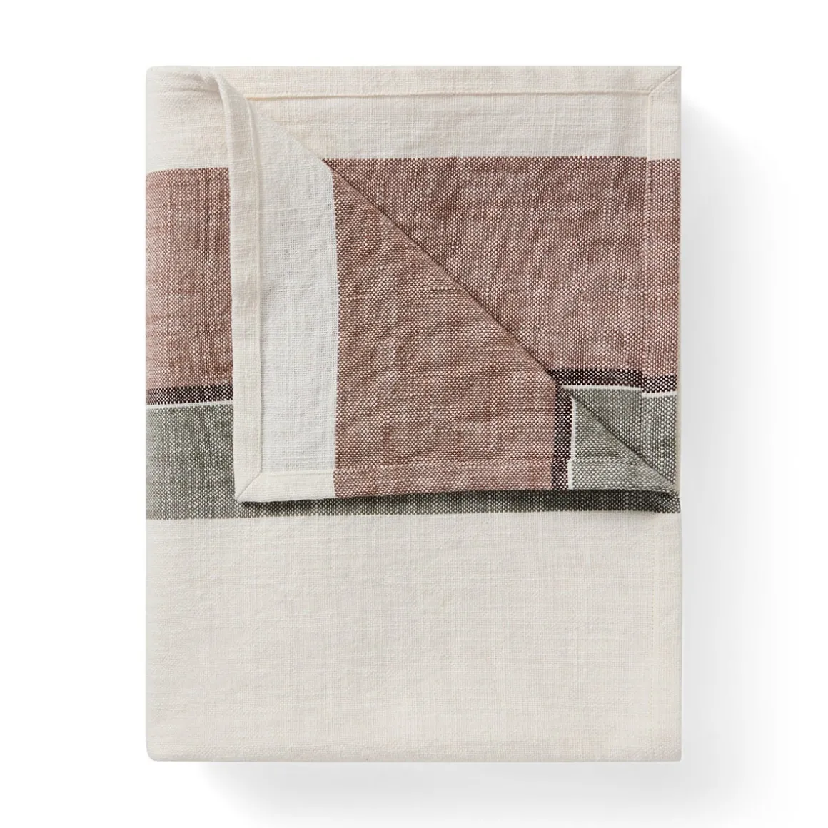 Bordsduk Nuance 240x140cm Bomull Off-white