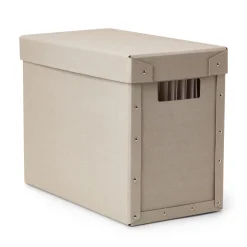 Box Arkiv 18x34cm Beige