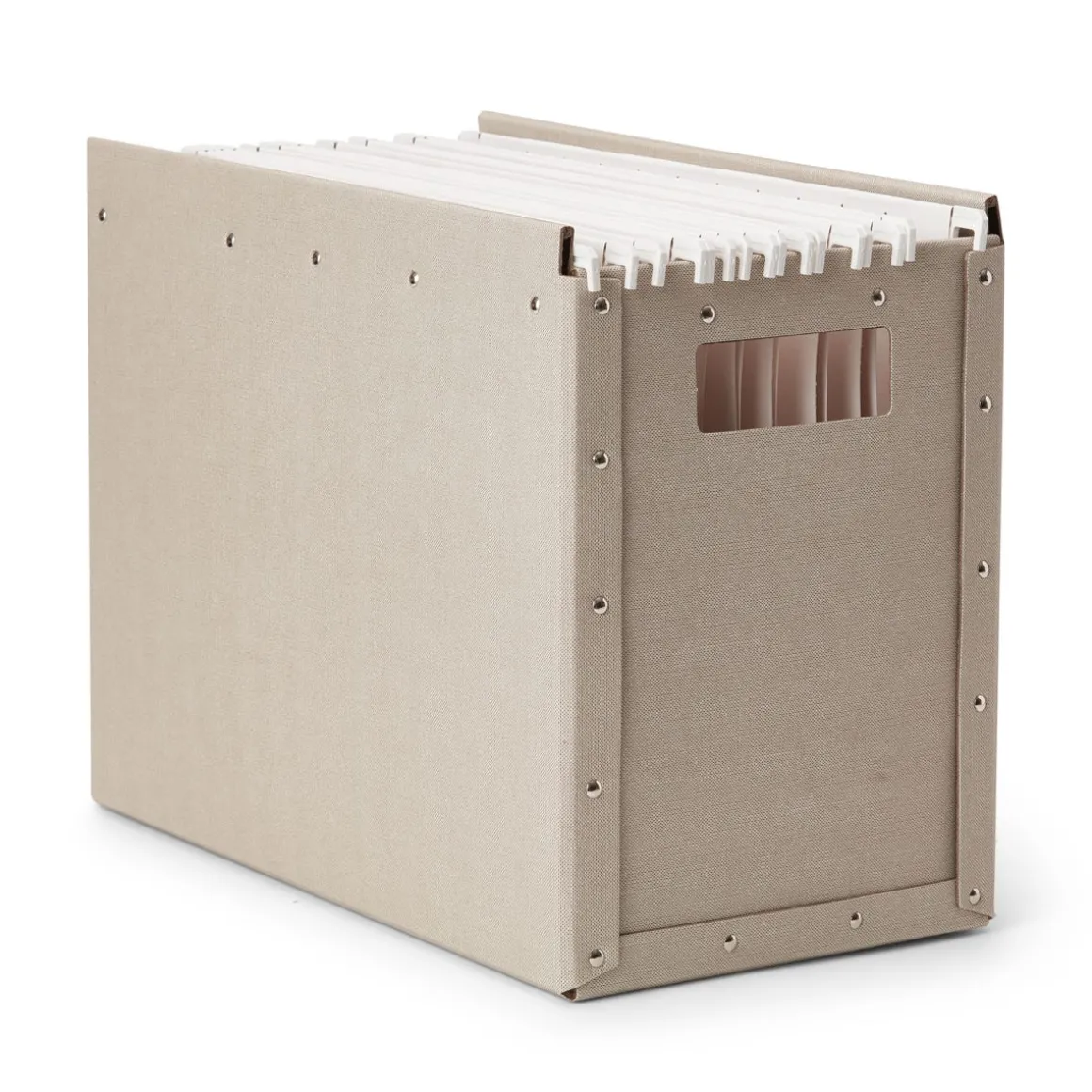 Box Arkiv 18x34cm Beige