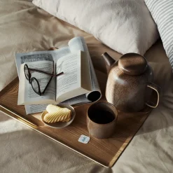 Bricka Askfaner 43x33cm