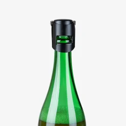 Champagneförslutare 5,5x4cm Svart