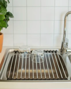 Diskställ Rullbart Rostfritt Stål 31x44cm