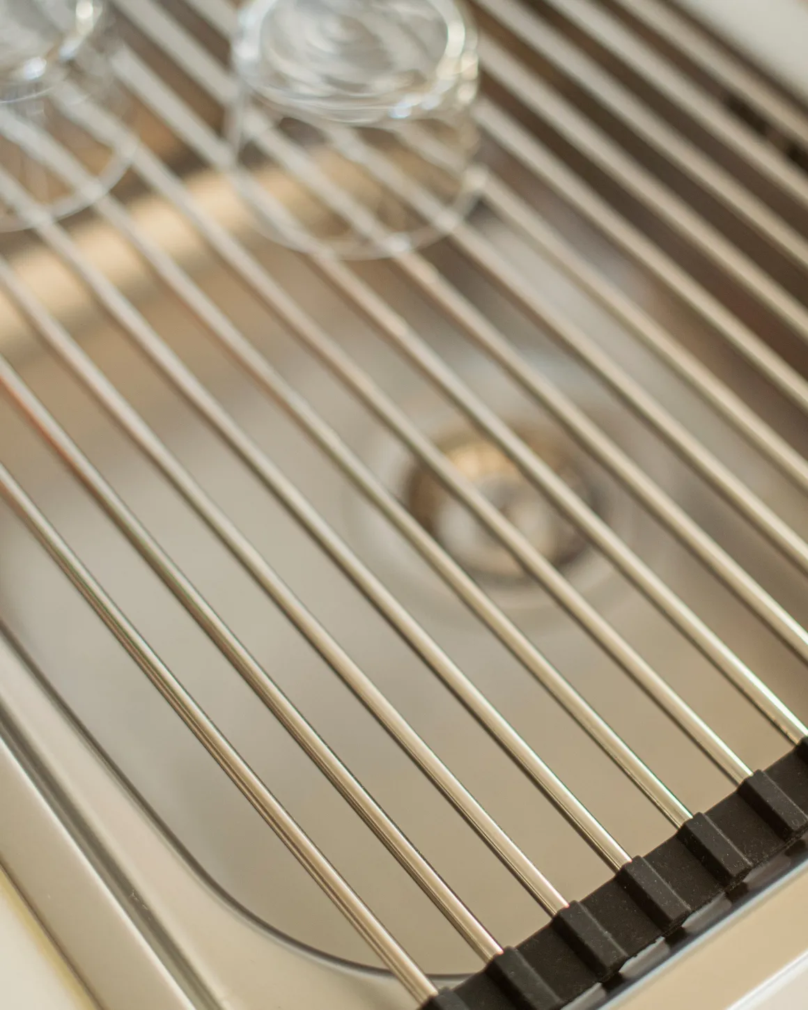 Diskställ Rullbart Rostfritt Stål 31x44cm