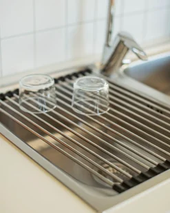 Diskställ Rullbart Rostfritt Stål 31x44cm