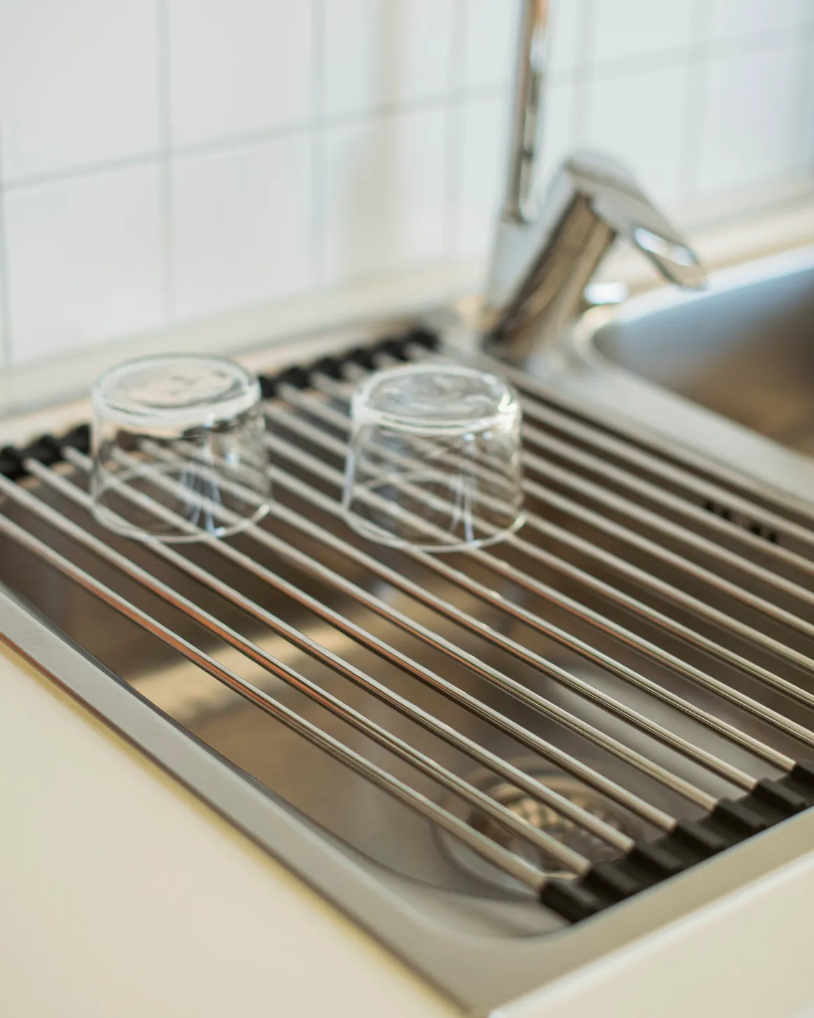 Diskställ Rullbart Rostfritt Stål 31x44cm