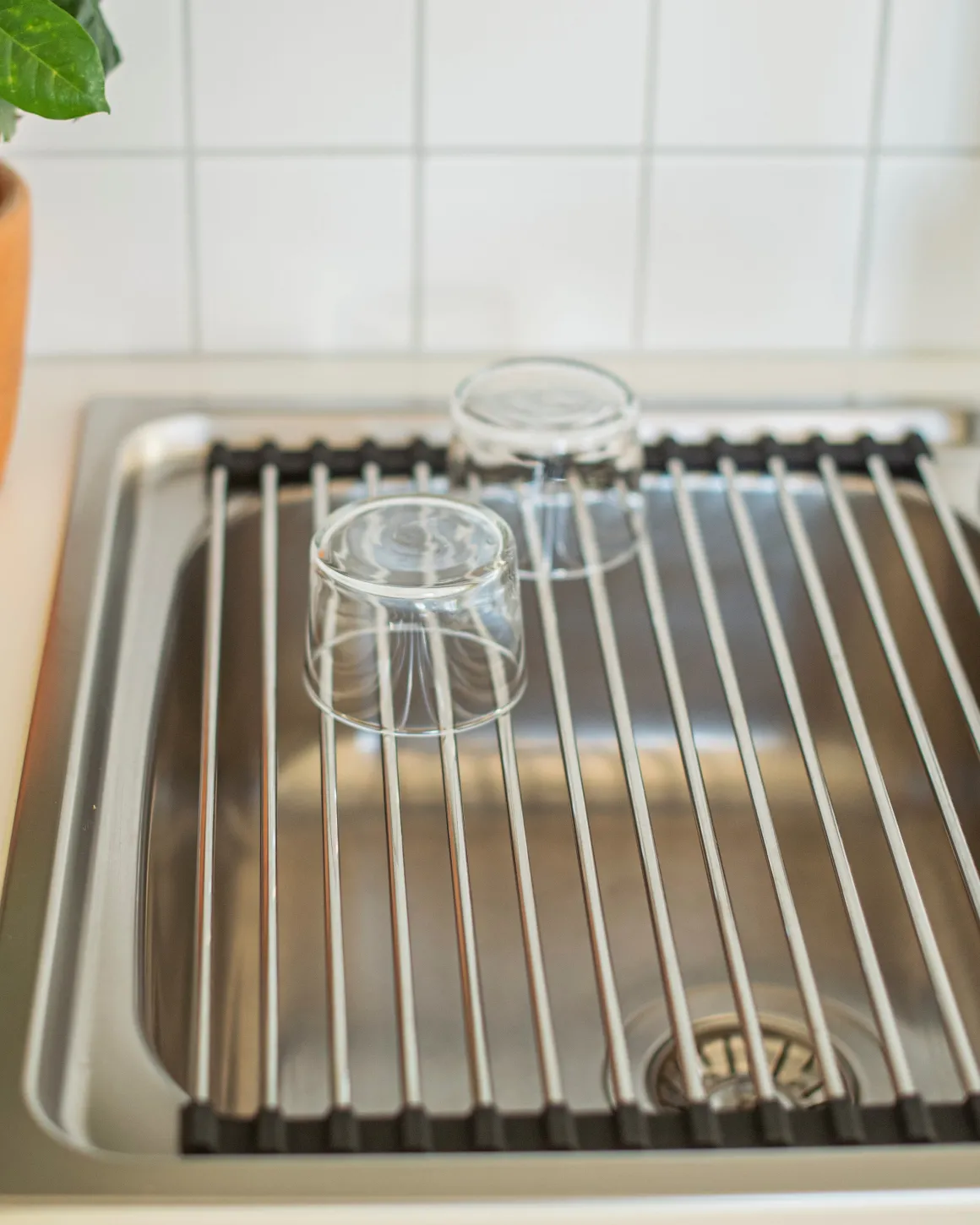 Diskställ Rullbart Rostfritt Stål 31x44cm