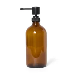 Dispenser Glas 0,5L Brun