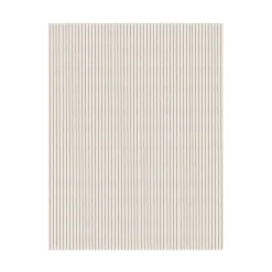 Duschdraperi Stripe 180x200cm Bomull Beige/Svart