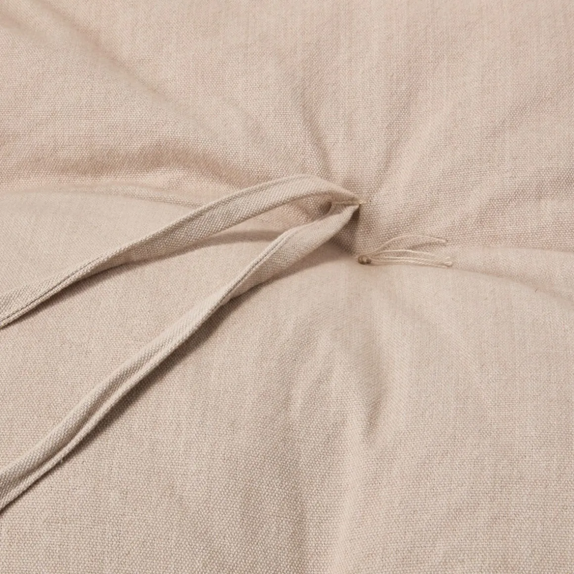 Dyna Rund Slätvävd 130cm Beige