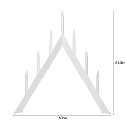 Elljusstake Arrow 7L Vit