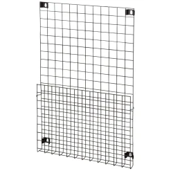 Förvaringstavla Rutnät 49x75cm Svart