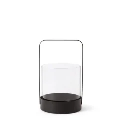 Glaslykta Liten Svart