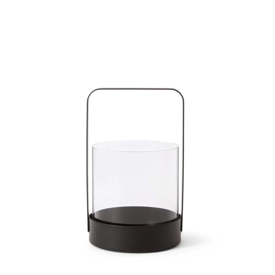 Glaslykta Liten Svart