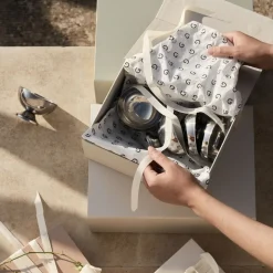 Glassbägare Metall 9,5cm