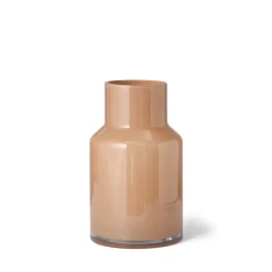 Glasvas Beige