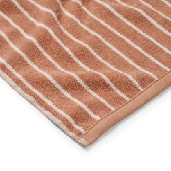 Handduk Line 50x70cm Bomullsfrotté Mocha