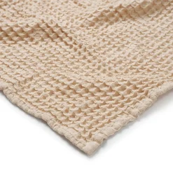 Handduk Våffla 50x70cm Bomull Beige
