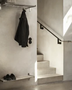 Hatthylla/Skohylla 27x78cm Rostfritt Stål