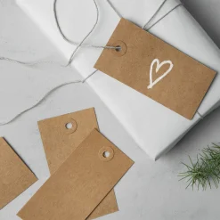 Hängetiketter 10-p Kraft