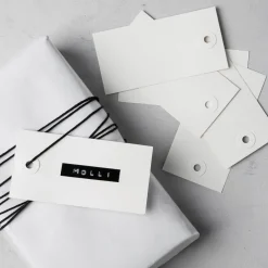 Hängetiketter 10-p Vit