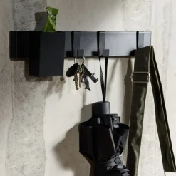 Hängkorg Järn 7x10cm Svart