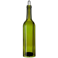 Hänglykta Flaska 7,5x29cm Grön