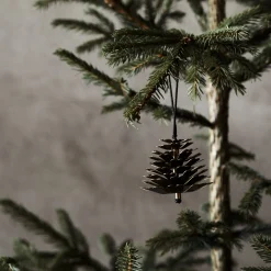 Julgransdekoration Kotte 6cm Mässing