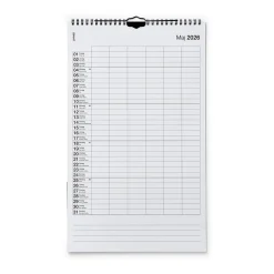 Kalender Kolumn 2026 Beige