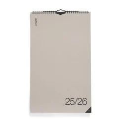 Kalender Kolumn 2025/2026 Engelska Beige