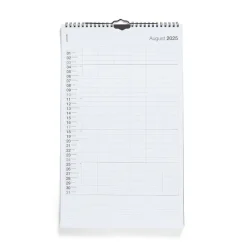 Kalender Kolumn 2025/2026 Engelska Beige