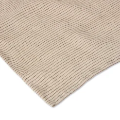 Kökshandduk Bea 50x70cm Linne Brun Rand