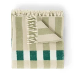 Klippan Ullpläd Piano 130x200cm Grön