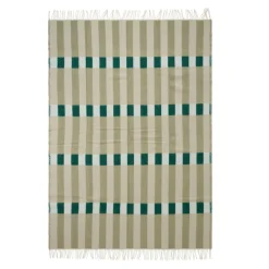 Klippan Ullpläd Piano 130x200cm Grön