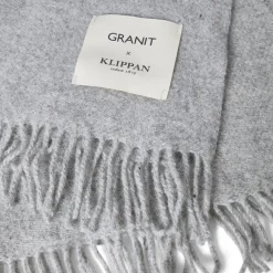 Klippan Ullpläd 130x200cm Grå Melange