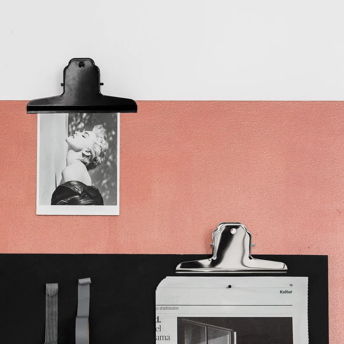 Klämma 14,5cm Svart