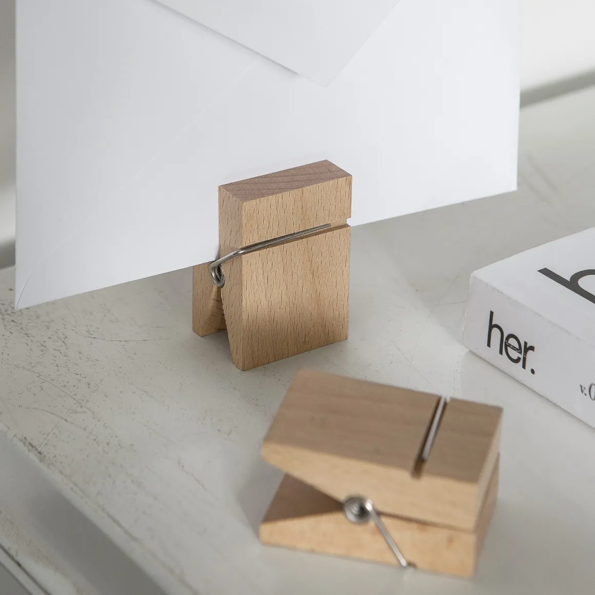 Klämma Magnet Trä 3,5x5cm