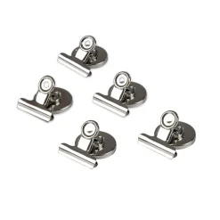 Klämma Magnet 3x4cm 5-p Stål